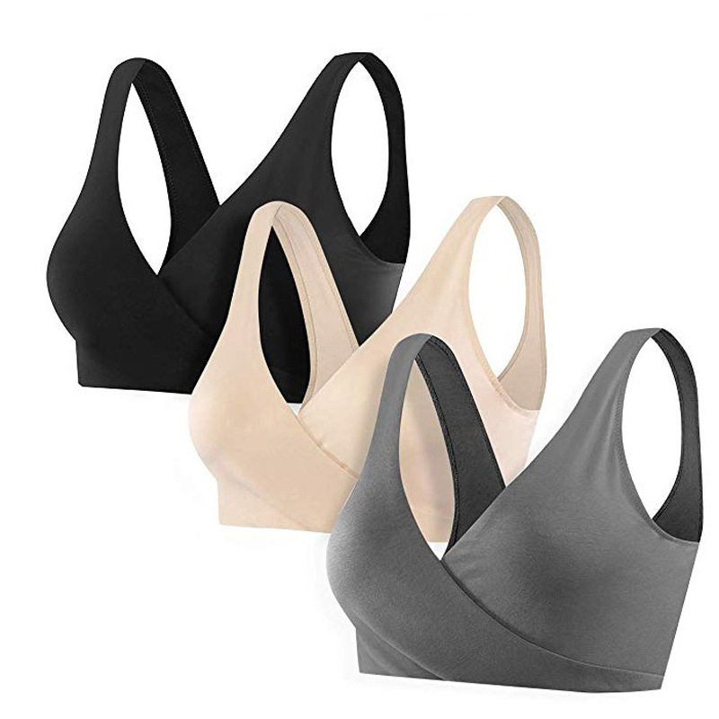 Cotton Bra Everyday - Biustonosz do karmienia piersią, francuski krój,