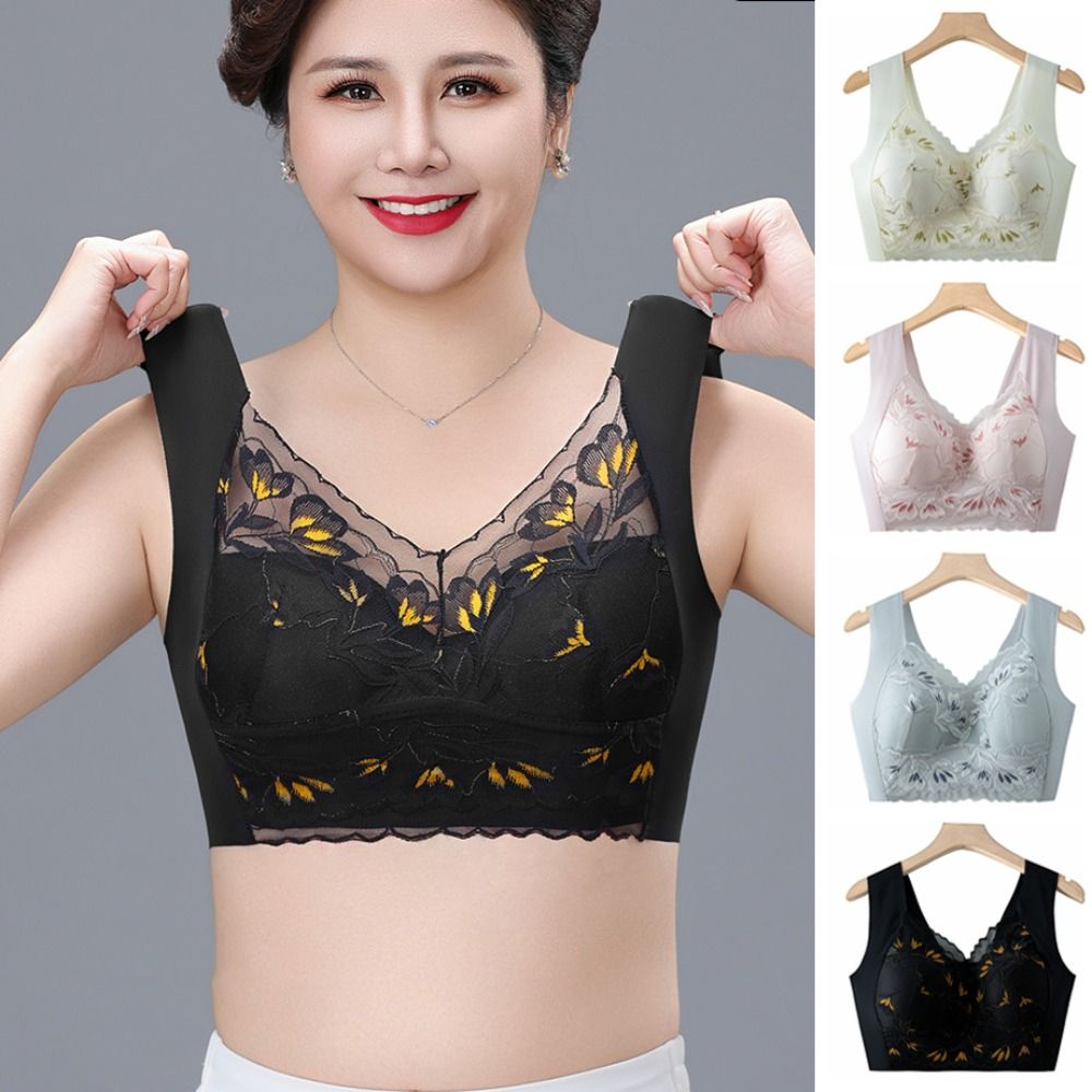 Plunge Bra Push Up - Biustonosz koronkowy bez fiszbin, push-up, odporny