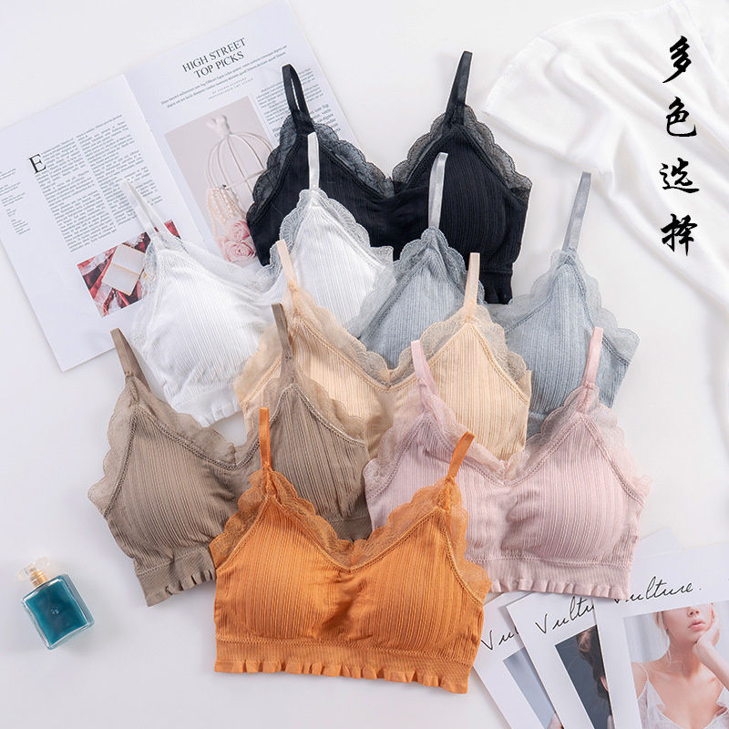 Sheer Bra Lace - 3D seksowna bielizna biustonosz bezszwowy sportowy
