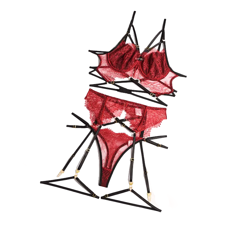 Sheer Bra Lace - Nowa koronkowa seksowna bielizna przezroczysta seksowna