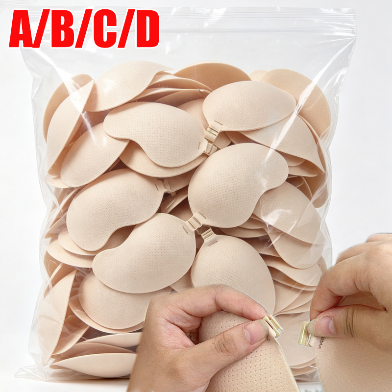 Push Up Bra Silicone - Biustonosz bez pleców, niewidoczny, push-up dla