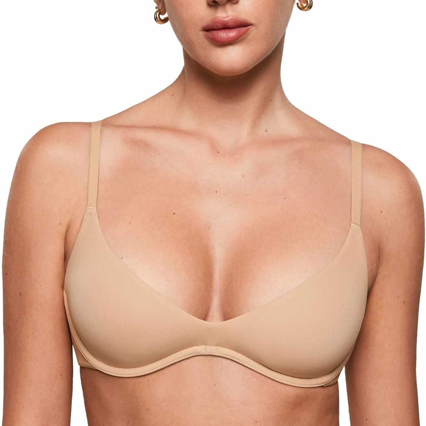 Damski biustonosz z głębokim d – Wirefree Bra Comfort recenzja i cena