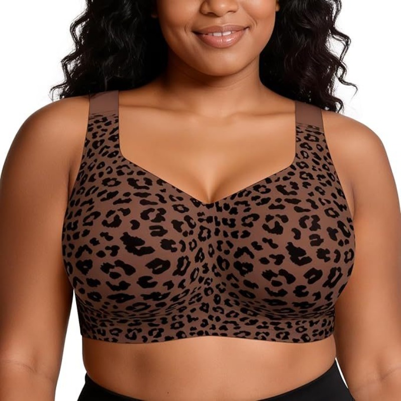 Biustonosze Leopard Jelly Bez  – Underwire Bra Padded recenzja i cena