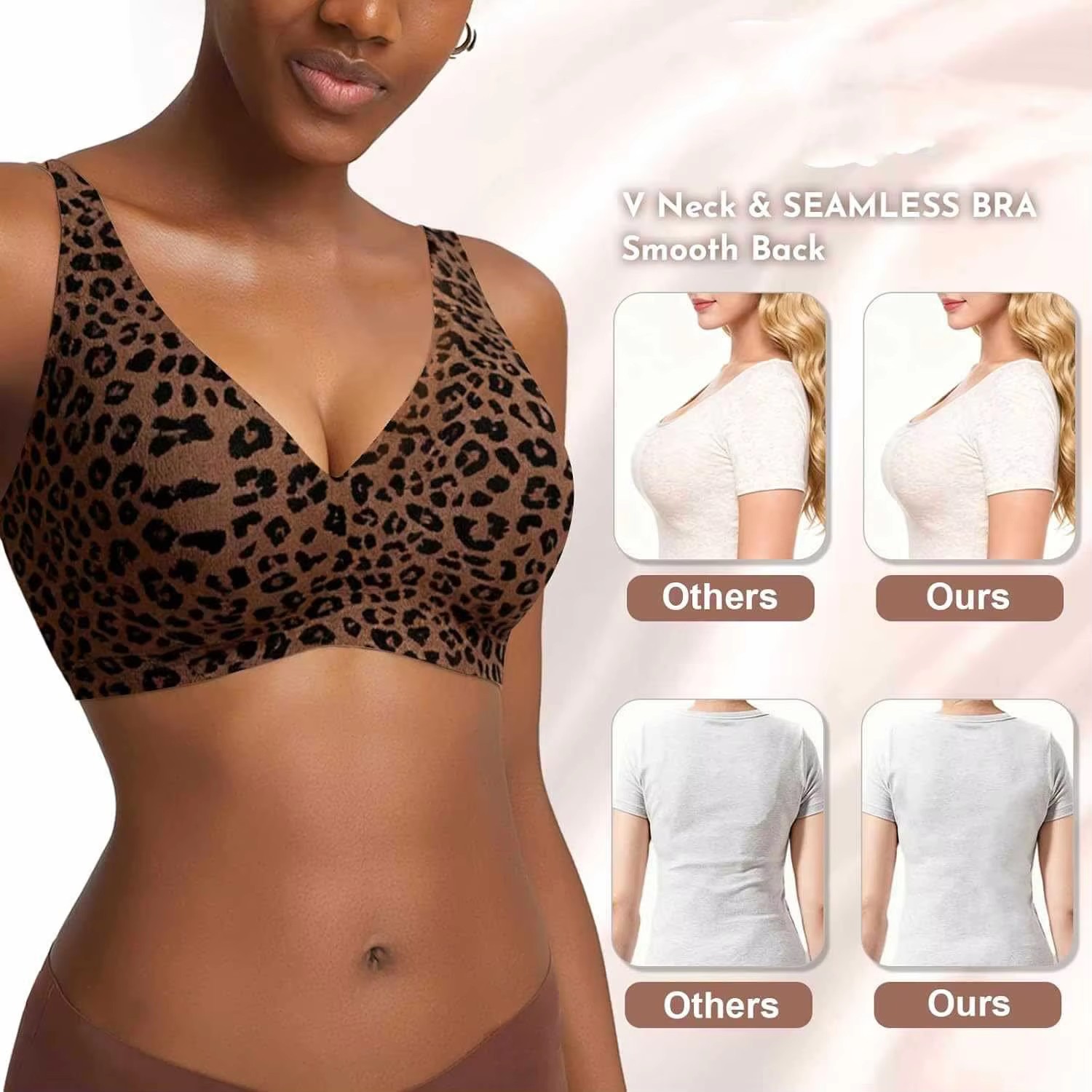 Biustonosz z dwurzędowym zapię – Plunge Bra Push Up recenzja i cena